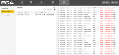 Weather Optimize Log 20251126